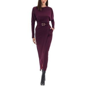 Bgl Womens Maxi Dress, Purple